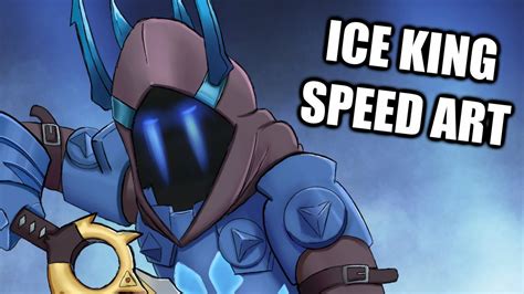 Fortnite Ice King With Infinity Blade Speed Art That