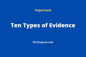 types  evidence   indian evidence act