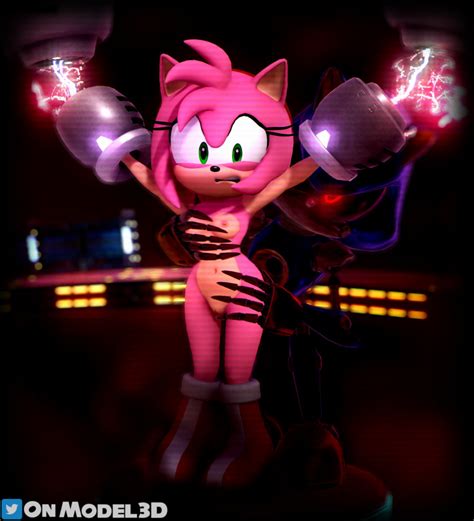 rule 34 amy rose belly button bondage breasts captured