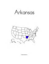 Arkansas Coloring Change Template sketch template