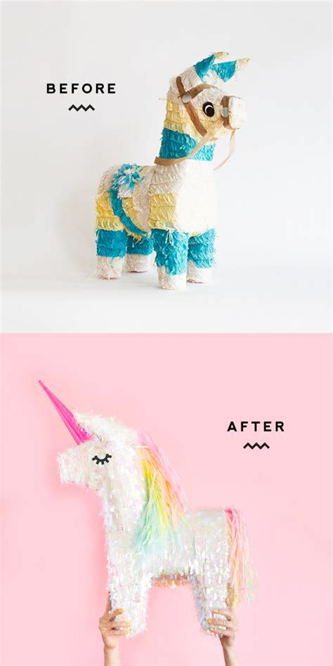 unicorn pinata makeover