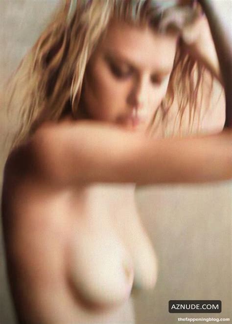 charlotte mckinney sexy poses in a nude photoshoot by jake rosenberg