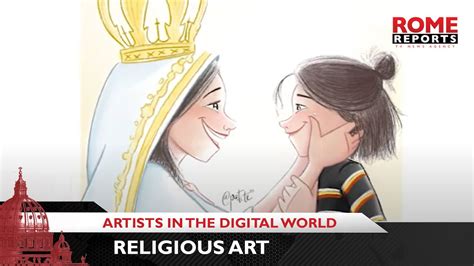 artists bring religious art   digital world youtube