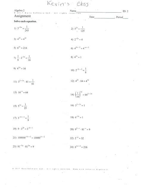 radical equations  extraneous solutions worksheet math db excelcom