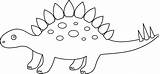 Stegosaurus Outline Dinosaur Coloring Clip Clipart Silhouette Cliparts Drawing Outlines Cartoon Drawings Sweetclipart Library Line Collection Pages Colouring Designs Favorites sketch template