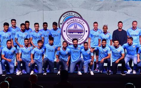 mumbai city fc reveals  club crest    isl season mumbai
