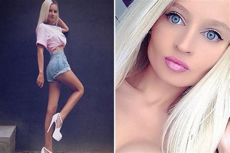 Russian Barbie Lookalike Claims Her Striking Doll Like Features Are All