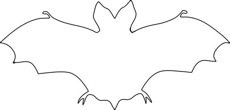 images  halloween bat stencil cutouts printable halloween