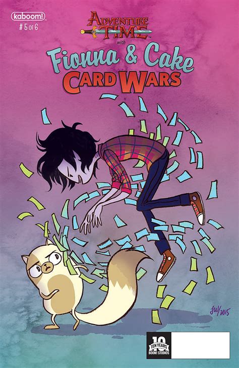 Adventure Time With Fionna And Cake Card Wars Issue 5 Adventure Time