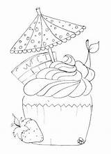 Coloring Kleurplaat Cupcake Cupcakes Pages Kleurplaten Coloriage Food Summer Hello Adult Zomer Icolor Gourmandises Coloriages Ice Cream Designs Colorier Dessin sketch template