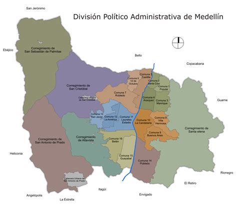 File Mapa Division Politico Administrativa De Medellin Png Wikimedia