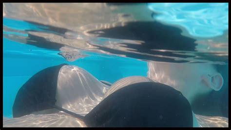 Gopro 4 Black Bikini Girl Narrow View Underwater Test Viyoutube