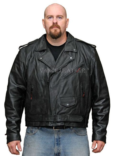 mens mc jacket jackets biker leather motorcycle jacket