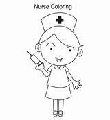 Nurse Coloring Clipart Syringe Needle Pages Nurses Clip Kids Netart Cliparts Color Library Girl Clipground Choose Board sketch template