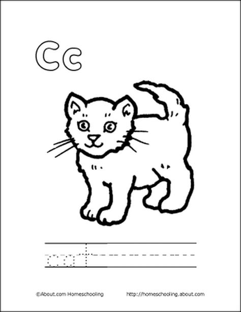 letter  coloring book  printable pages preschool alphabet