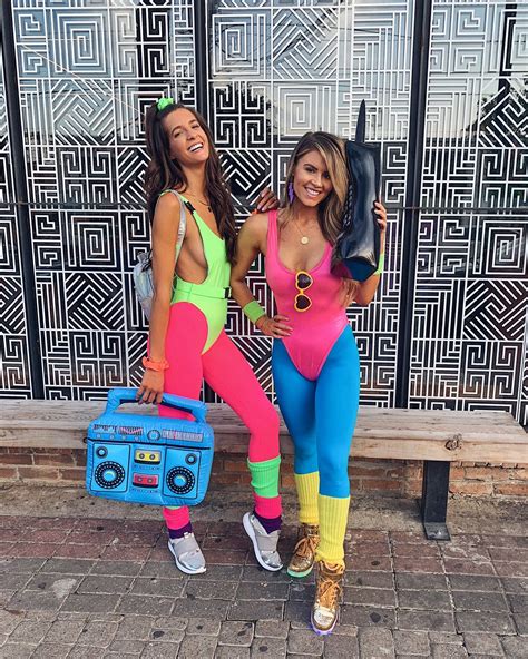 80’s Halloween Costume Idea Best Friend Costumes 80s Party Outfits