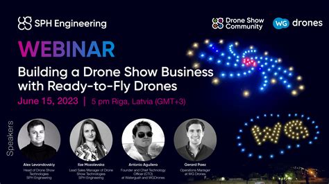 webinar  building  drone show business  ready  fly drones