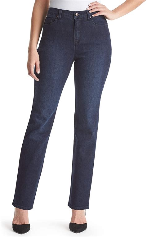 gloria vanderbilt womens classic amanda high rise tapered jeans