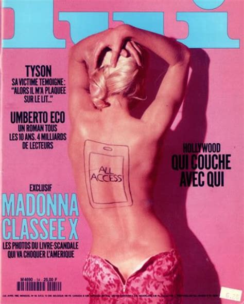 Madonna Lui April 1991 And 1992 French Magazine 485669