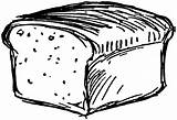 Loaf sketch template