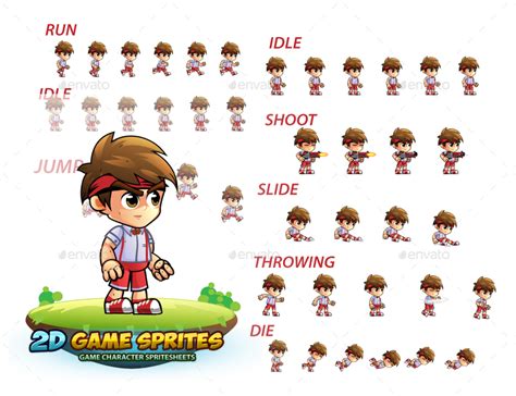 jovi 2d game character sprites by pasilan graphicriver
