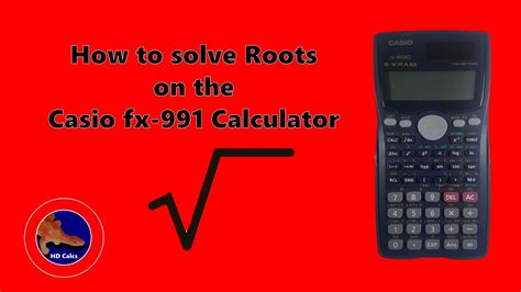 find roots   casio fx  scientific calculator youtube