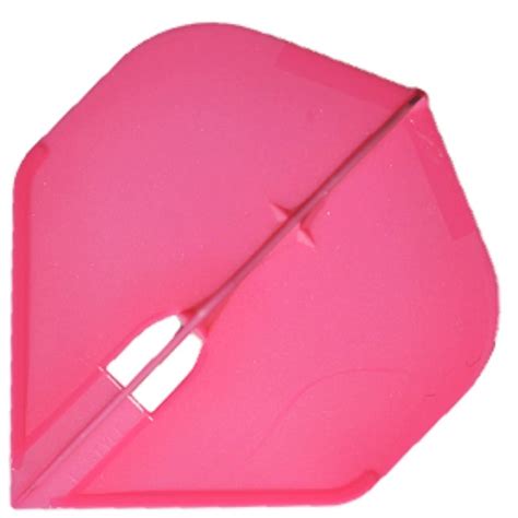 style champagne dart flights standard hot pink mcdartshopnl