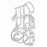 Illuminated Letters Lettering Letter Alphabet Stanne Alice Coloring Manuscript Medieval Small Calligraphy Bric Brac Lettres Do Choose Board Kells sketch template