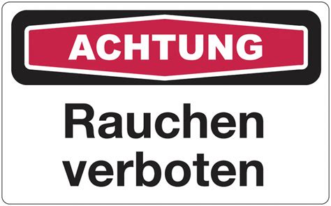 achtung rauchen verboten  kaufen seton