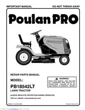 poulan pro lawn mower user manuals  manualslib