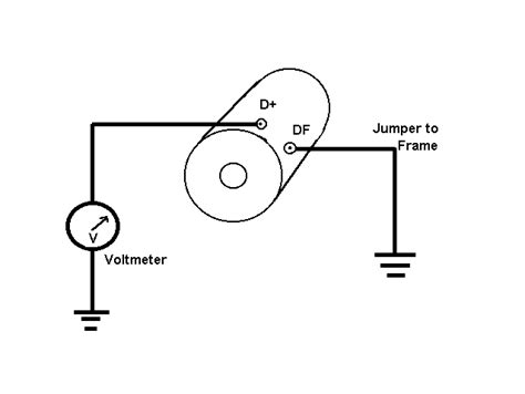 wiring diagram   volt generator