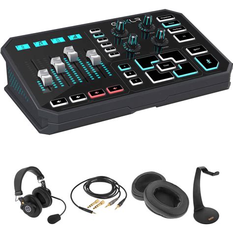 tc helicon goxlr gamer kit  headset mic desktop headset