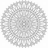 Coloring Mandala Pages Adults Meditation Printable Colouring Comments sketch template