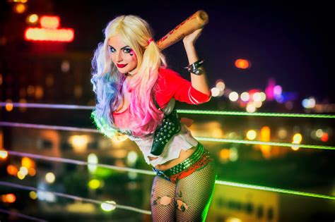 Wallpaper Sports Cosplay Harley Quinn Singing Event