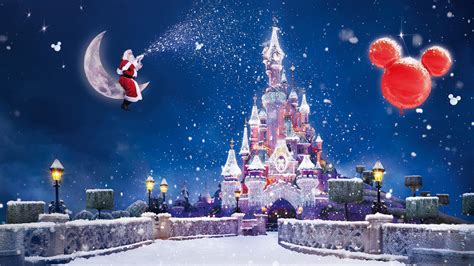 santa claus  sitting  moon  disney background hd santa claus