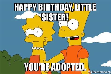 30 Hilarious Birthday Memes For Your Sister