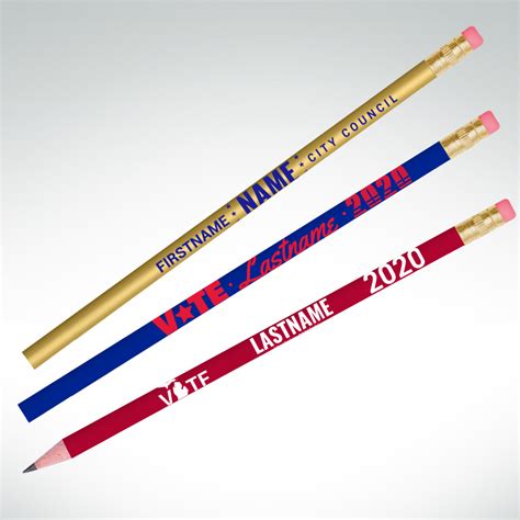 customized pencils  political campaign political campaign pencils