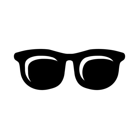 Cool Sunglasses Eye Frames ícone Vector 554457 Vetor No Vecteezy