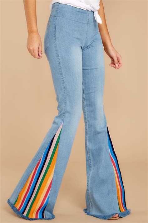 60s – 70s Pants Jeans Hippie Bell Bottoms Jumpsuits Judith March