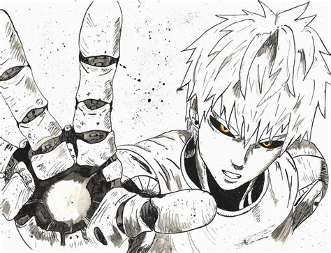 One Punch Man Genos By Aa5tidus On Deviantart