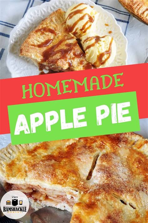 The Best Homemade Apple Pie Recipe With Butter Crust From Filling To