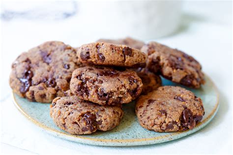 suikervrije chocolate chip koekjes zoetrecepten