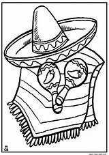 Coloring Pages Mexican Mexico Fiesta Independence Color Drawing Dress Printable Hat Getcolorings Native Getdrawings Print Colorings Drawings sketch template