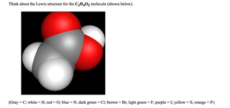 answer    lewis structure   cho molecule