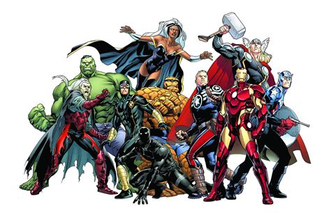My Heroe Comic Magníficos Superhéroes Marvel Personajes De Marvel