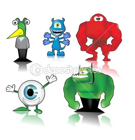 blue  funny monsters mario characters character