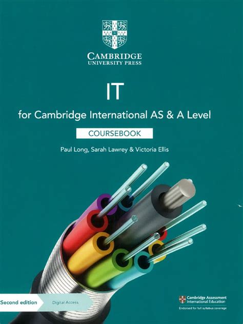 It For Cambridge International As A Level Coursebook Paul Long Sarah