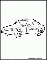 Polizeiauto Ausmalbilder Malvorlagen Matchbox Mytie Ausmalbild Einfach Dxf Polizei sketch template