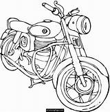 Coloring Motorcycle Pages Color Harley Printable Davidson Kids Motor sketch template