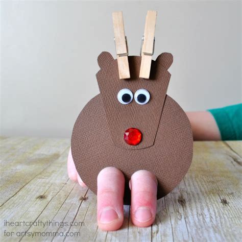 reindeer crafts  students  love proud   primary